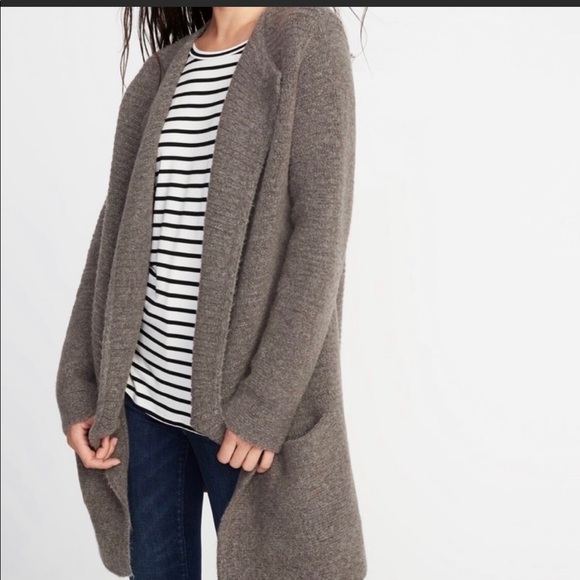 old navy sweater coat